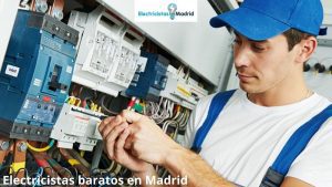 Electricistas económicos en Madrid.