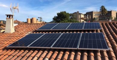 Instalación de placas solares en Madrid.